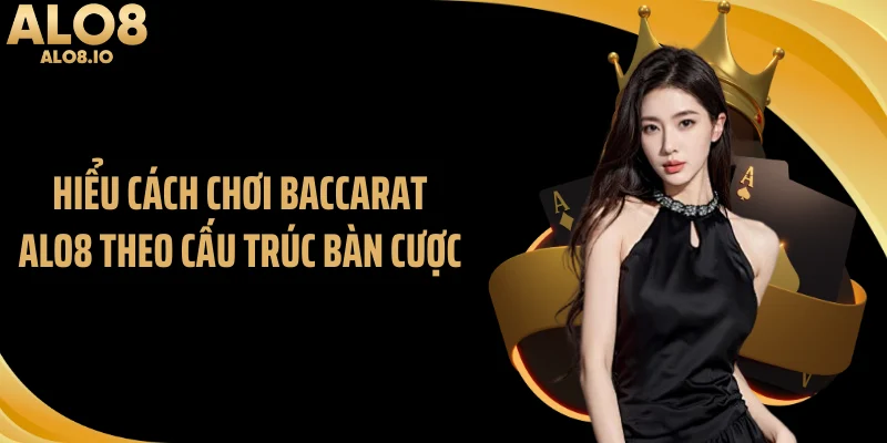 Hiểu cách chơi baccarat ALO8 theo cấu trúc bàn cược